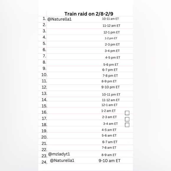 Tomorrow train raid postponed for Mother’s Day in May !!! - Picture 2 of 2